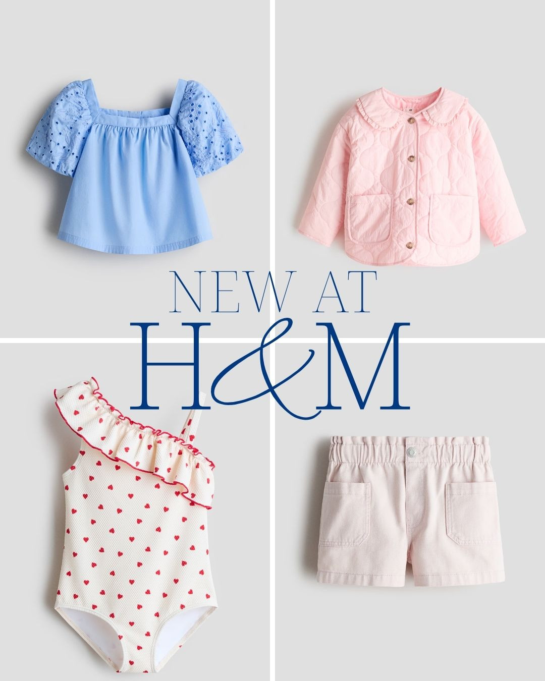 Fresh spring styles just landed at H&M 🤍 Sweet florals, soft pastels, and comfy everyday pieces that are perfect for playdates, school days, and warm-weather outings. Easy, affordable finds you’ll reach for all season.

H&M kids spring outfits, girls spring clothes, floral kids outfits, pastel kids fashion, affordable kids clothing 

 #LTKKids