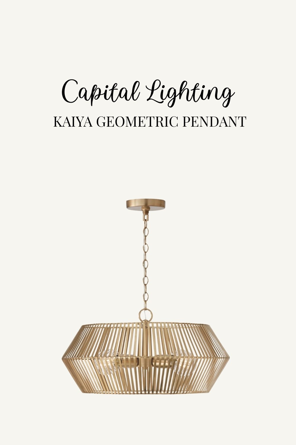Shop the Kaiya Geometric Pendant by Capital Lighting!