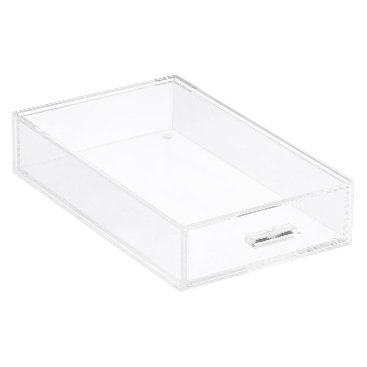 5- Compartment Acrylic Accessory Drawer Clear | The Container Store