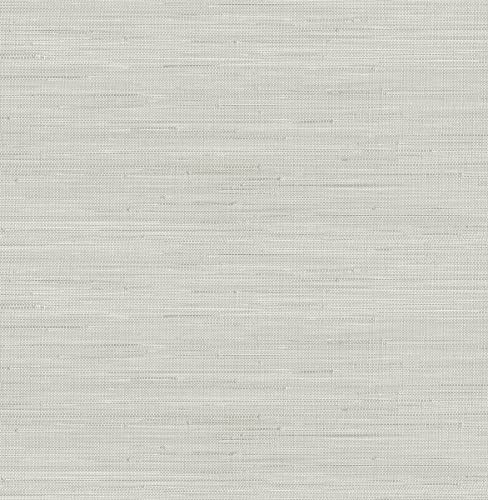 NuWallpaper x Society Social Classic Faux Grasscloth Peel and Stick Wallpaper, Grey | Amazon (US)