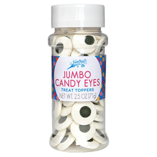 Festival Jumbo Candy Eyes Topper Sprinkles - 2.5 Ounces | Walmart (US)