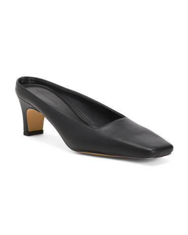 Aimee Kitten Heel Mule Heels | TJ Maxx