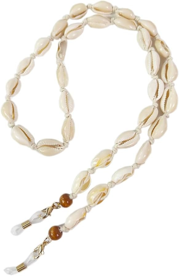 DECKER Shell Eyeglass Chain sunglasses Holder Chain Women’s sunglasses strap eyewear Reading gl... | Amazon (US)