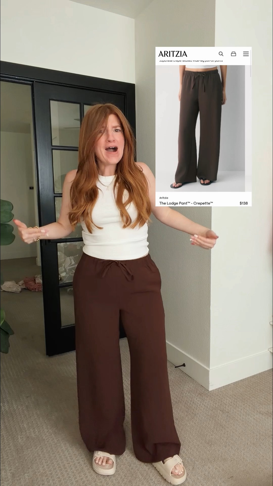 These designer inspired pants from Amazon are so good! Size medium.

#LTKootd #LTKmomlife #LTKPetite