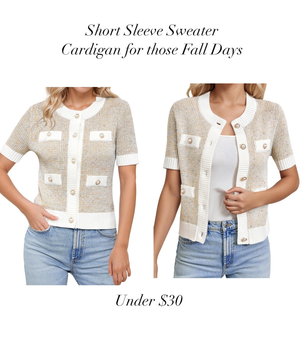 Love this piece for summer to fall days. Pairs perfectly with denim or a trouser. Can be dressed up or down  

#LTKFindsUnder50 #LTKStyleTip #LTKWorkwear