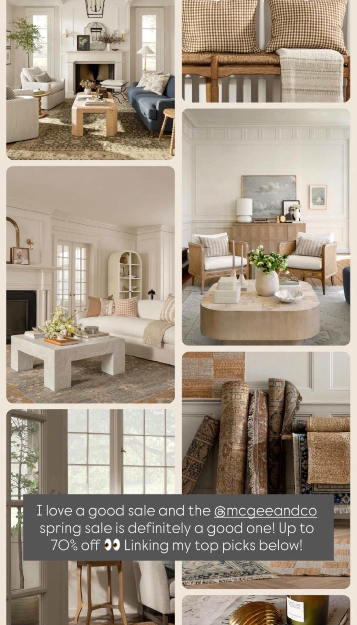 I love a good sale and the @mcgeeandco spring sale is definitely a good one! Up to 70% off 👀 Linking my top picks below! 

#LTKHome #LTKSaleAlert #LTKSeasonal