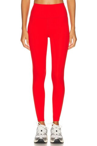 Splits59 Sprint High Waist Rigor 7/8 Legging in Red | FWRD 
