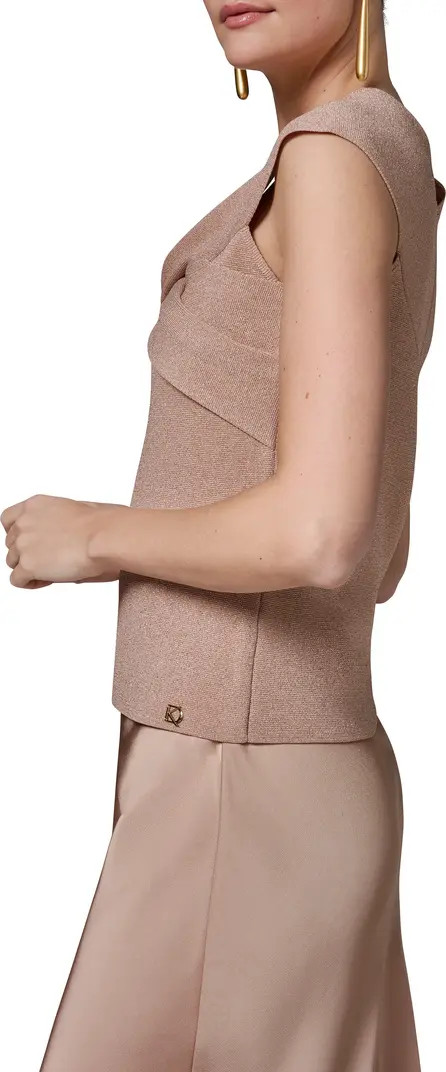 Crisscross Metallic Tank | Nordstrom