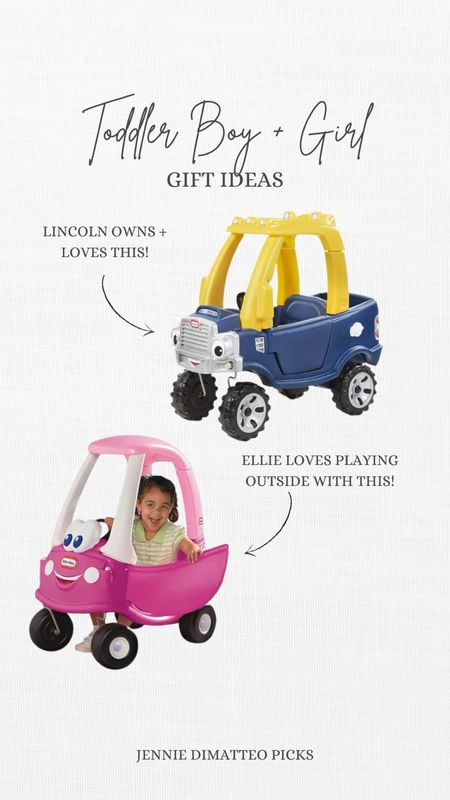 Toddler boy, toddler girl, little tikes, cozy coupe, gift idea 

#LTKGiftGuide #LTKSeasonal #LTKHoliday