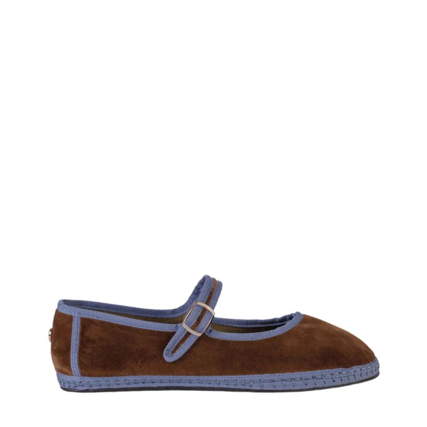 Mary Jane Flat in Camel | Over The Moon