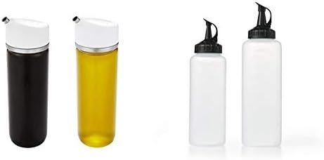 OXO 11289100 Good Grips Precision Pour Glass Oil & Vinegar Dispenser Set, 12 oz,Clear,2 Piece Oil... | Amazon (US)