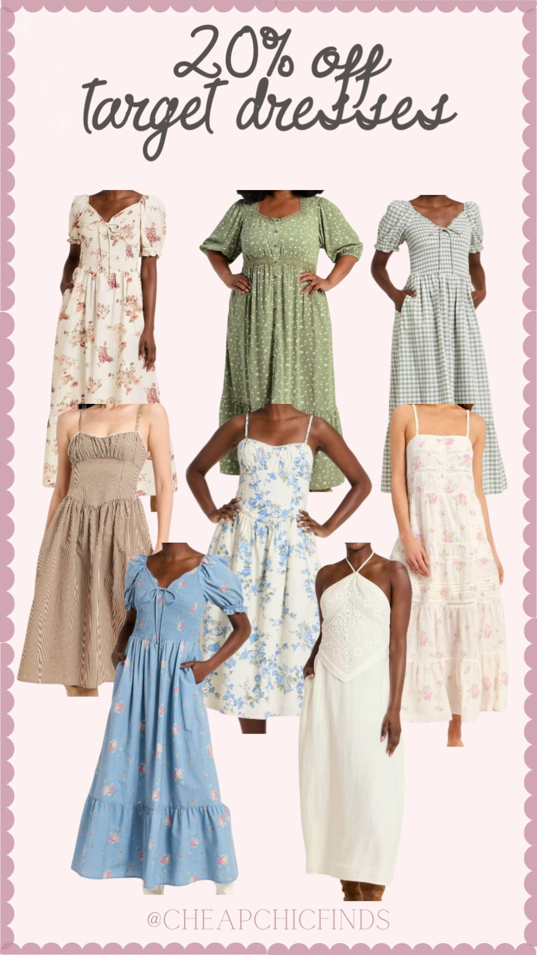 Target dresses are 20% off!!
I’ll be sharing a try on later today!



#LTKSaleAlert #LTKWorkwear #LTKootd