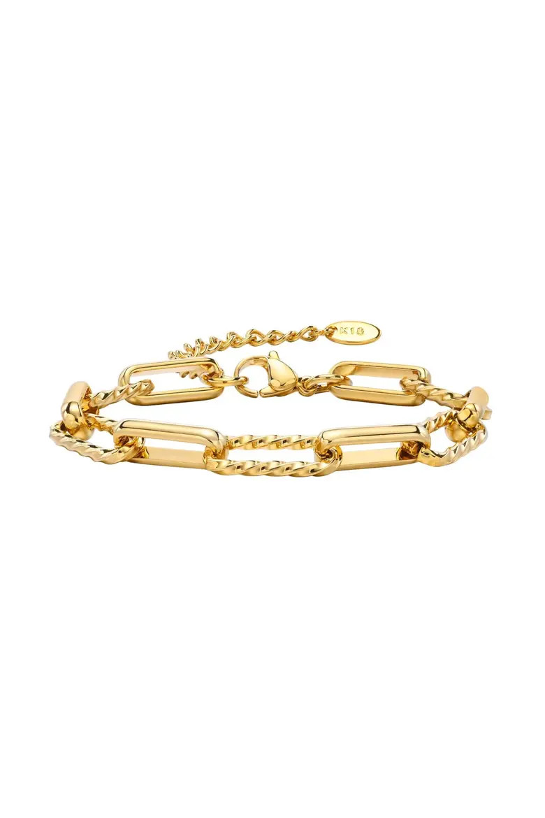 Sienna Adjustable Paperclip Chain Stackable Bracelet (Women) | Nordstrom | Nordstrom