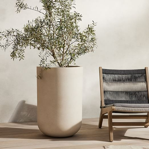 Radius Ficonstone Indoor/Outdoor Planters | West Elm (US)