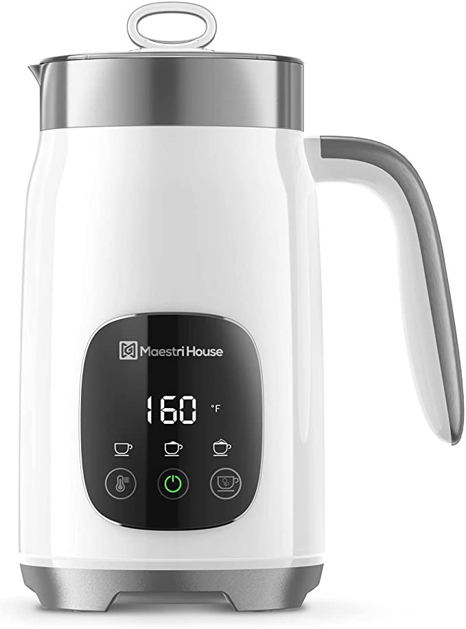 Maestri House Milk Frother, Variable Temp and Froth Thickness Milk Frother and Steamer, 14.1OZ/40... | Amazon (US)