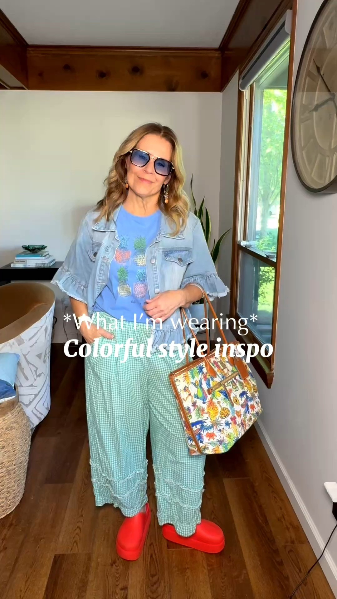 Easy comfy outfit for a busy person! Amazon pants are so good and the ruffle detail is perfection, wearing size M. Life is Good shirt is a little older, but I’ve linked similar styles. Wearing M. Ruffle jacket is Three Bird Nest, size M. Crocs are tts.

#LTKOver40 #LTKdayinmylife #LTKootd