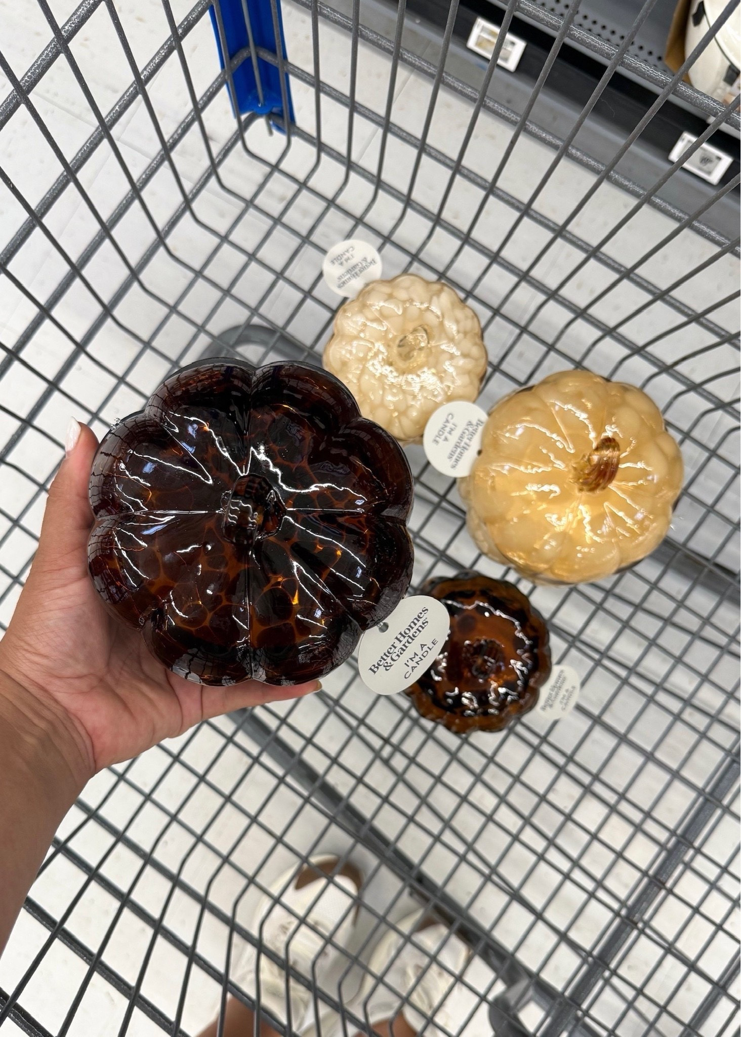 These glass pumpkin candles are SO pretty! The tortoiseshell one immediately went in my cart—such an easy way to add a cozy fall touch to a coffee table, shelf or kitchen counter. 🍂

#WalmartHome #WalmartFinds #FallDecor #FallHomeDecor #PumpkinDecor #WalmartFallFinds @Walmart

#LTKxWalmart #LTKHome #LTKSeasonal
