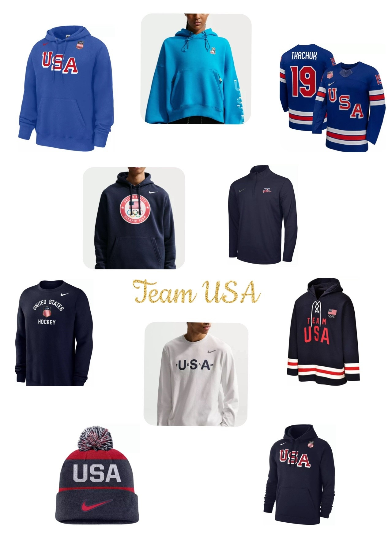 Team USA swag is available at Dick’s for all to enjoy including the Gold Medal winning women’s hockey shirts and sweatshirts! Get yours today! 

#LTKActive #LTKMens #LTKKids
