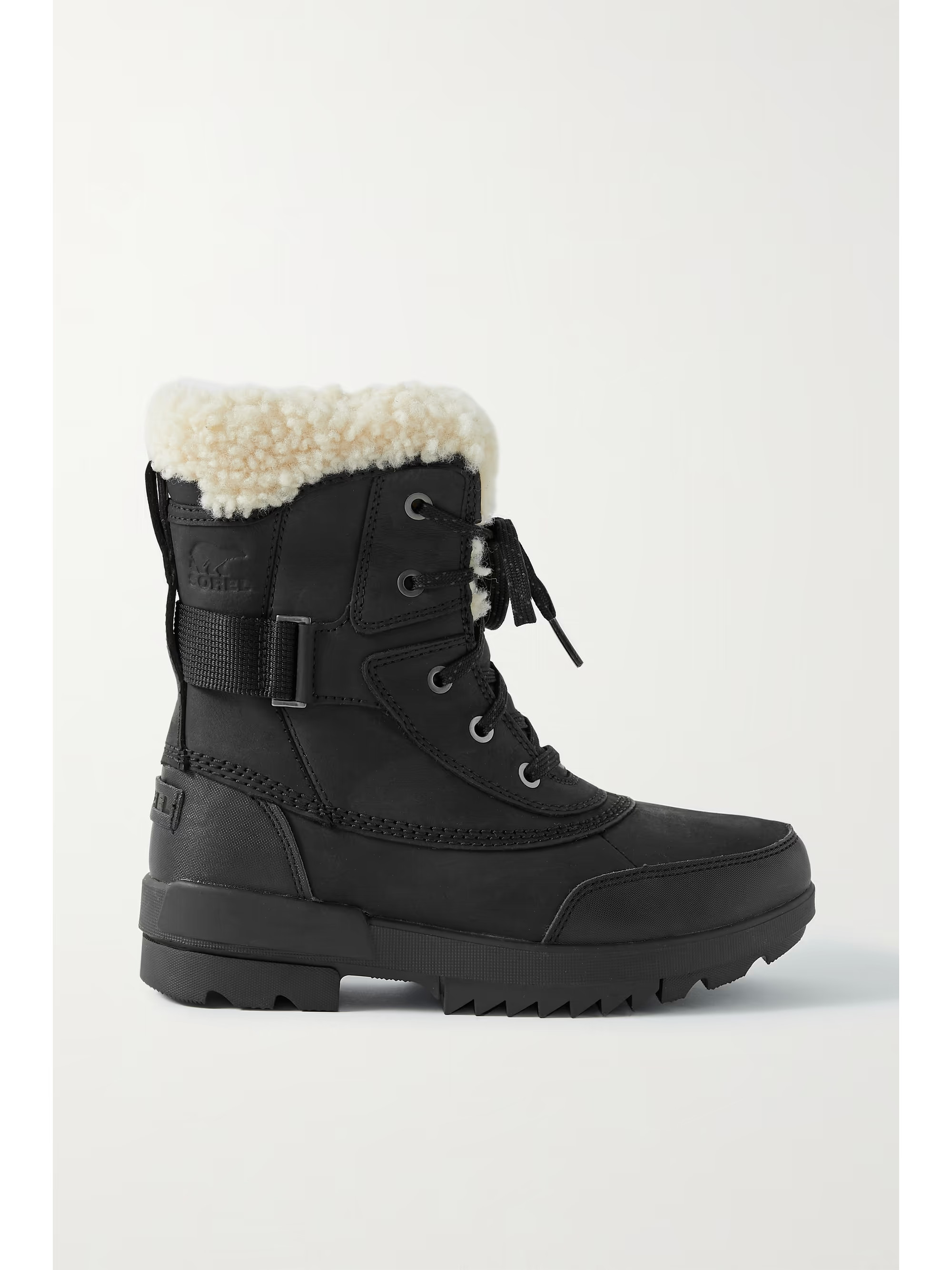 Tivoli IV Park shearling-lined nubuck ankle boots | NET-A-PORTER (US)