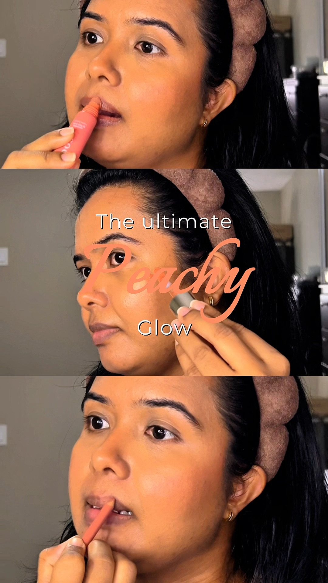 Peach lip & blush combo 

#LTKwinter #LTKcanada #LTKbeauty