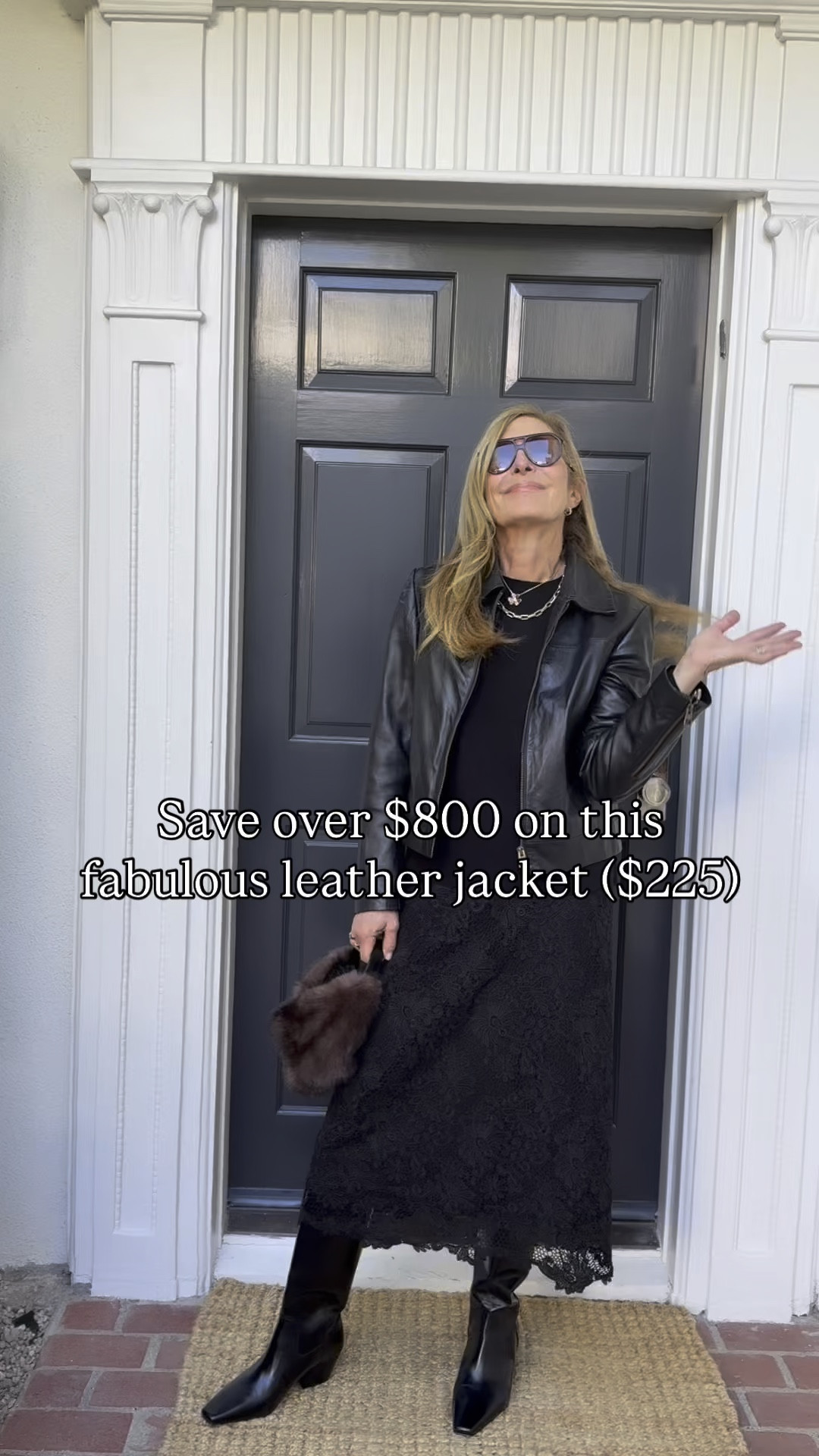 This fabulous leather jacket is only $225! It’s the perfect cropped fit too. 

#LTKStyleTip #LTKOver40 #LTKSeasonal