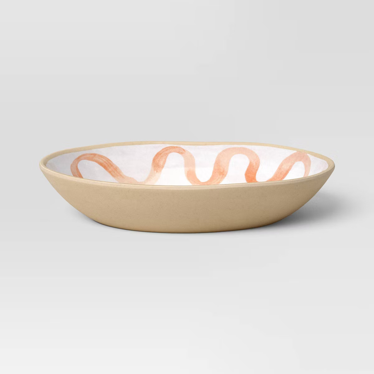 Coastal 40 fl oz Melamine Plastic Peach Ring Dinner Bowl Coral - Threshold™ | Target