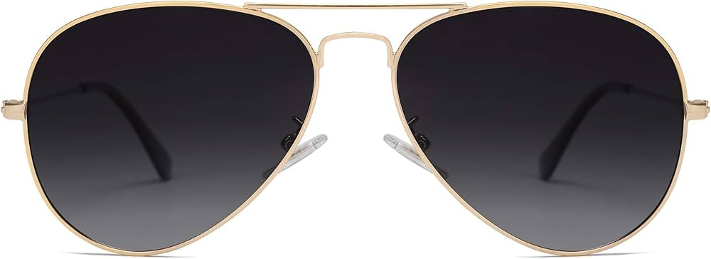 SOJOS Classic Aviator Polarized Sunglasses for Men Women Vintage Retro Style | Amazon (US)