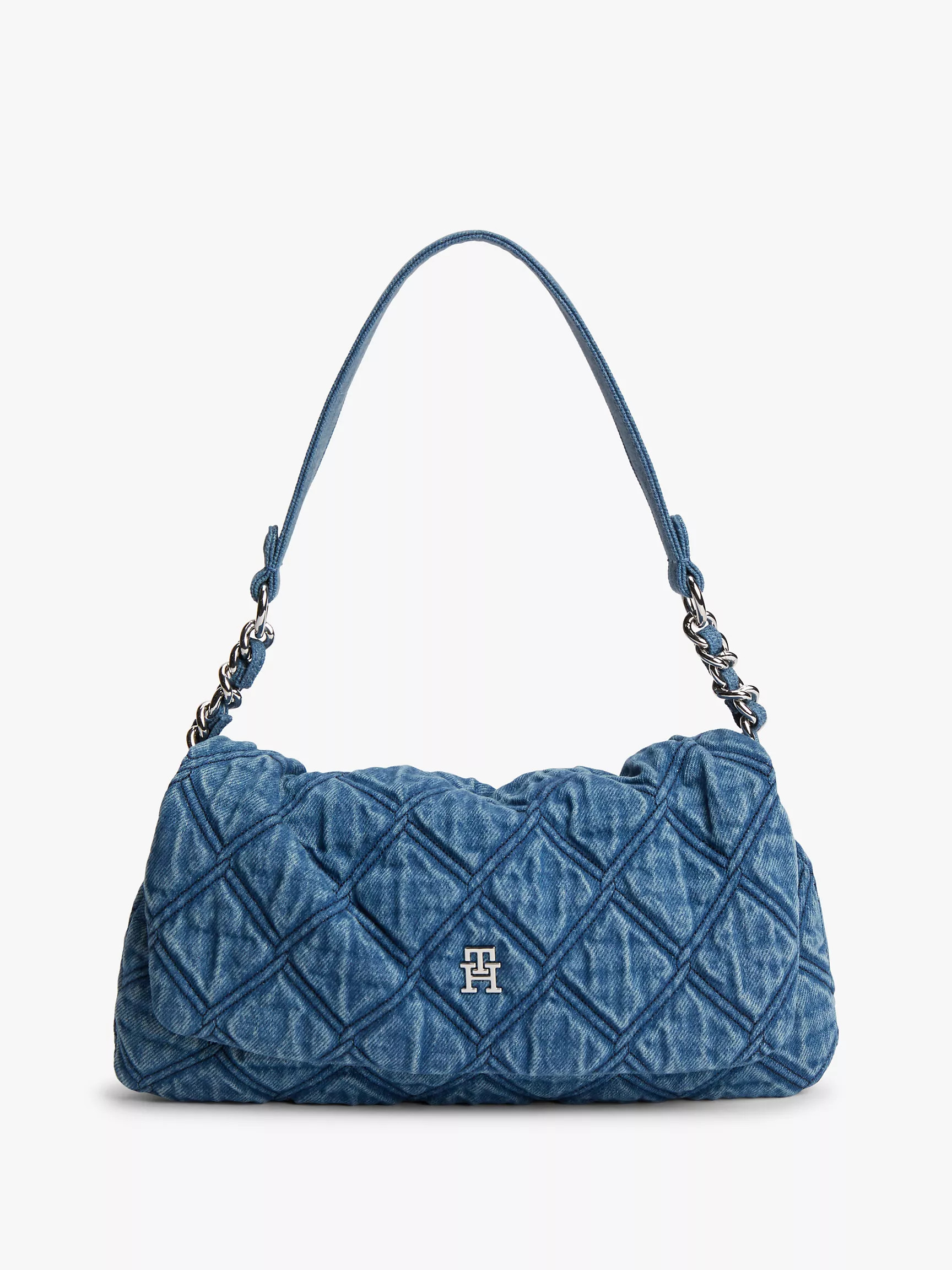 Quilted Denim Shoulder Bag | Tommy Hilfiger | Tommy Hilfiger (US)