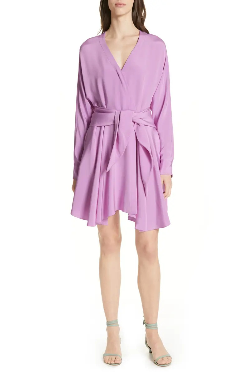https://m.shop.nordstrom.com/s/tibi-shark-bite-hem-long-sleeve-silk-minidress/5204474?origin=keyword | Nordstrom