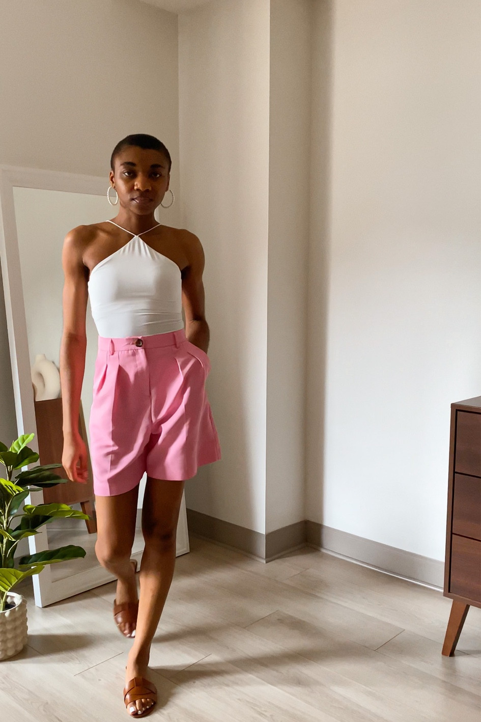 Summer long shorts trend styled with a white bodysuit with thin straps. I love outfits that are easy and effortless. 

#summerstyles #summerinspo #vacationoutfits #vacationstyle 


#LTKunder100 #LTKtravel #LTKstyletip