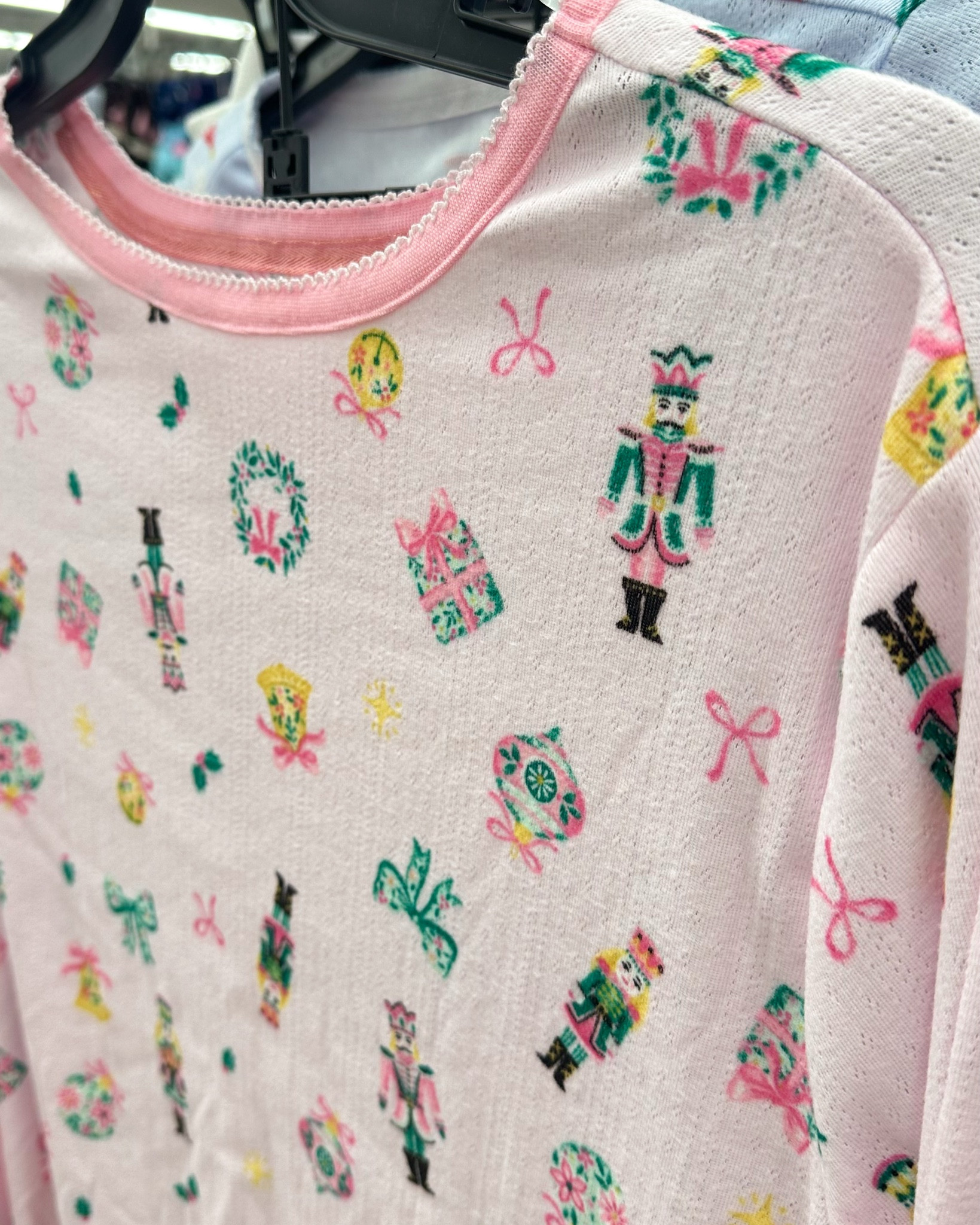 I had to run into Walmart and found THE CUTEST pajama sets!! All under $20, too. A little late on Christmas pajamas, but a few of the prints are more so wintery than holiday.
Pink pointelle with bows and nutcrackers, white pointelle with Christmas icons and red trim, and the cutest ski scenes on winter white waffle. I also found teddy bears that look like Ralph Lauren!! 

#LTKFindsUnder50 #LTKHoliday