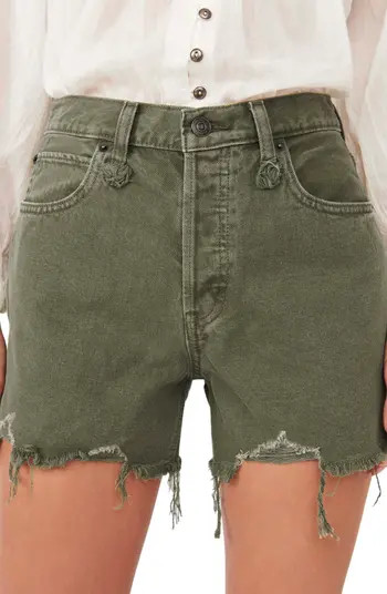 Free People Makai Ripped Cutoff Denim Shorts | Nordstrom | Nordstrom