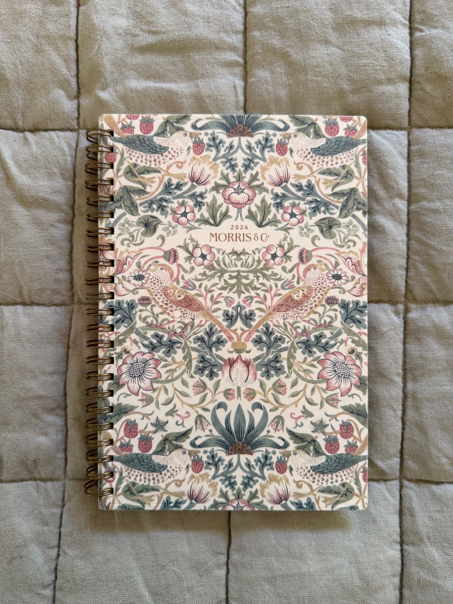 2026 planner, agenda, Morris & Co design so it looks just like their famous wallpaper!

#LTKdayinmylife #LTKmomlife