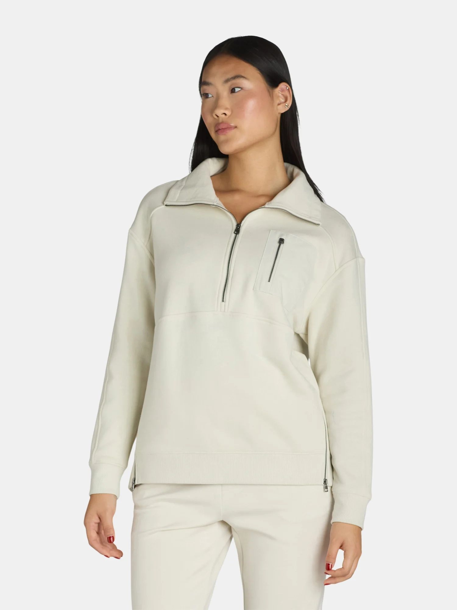 Avia Women's Quarter-Zip Trail Jacket, Sizes XS-XXXL - Walmart.com | Walmart (US)