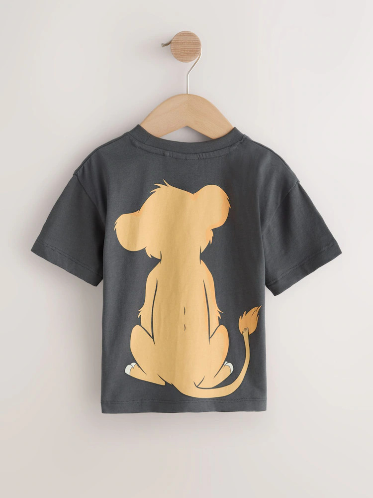 Charcoal Grey Lion King Short Sleeve T-Shirt (6mths-8yrs) | Next US