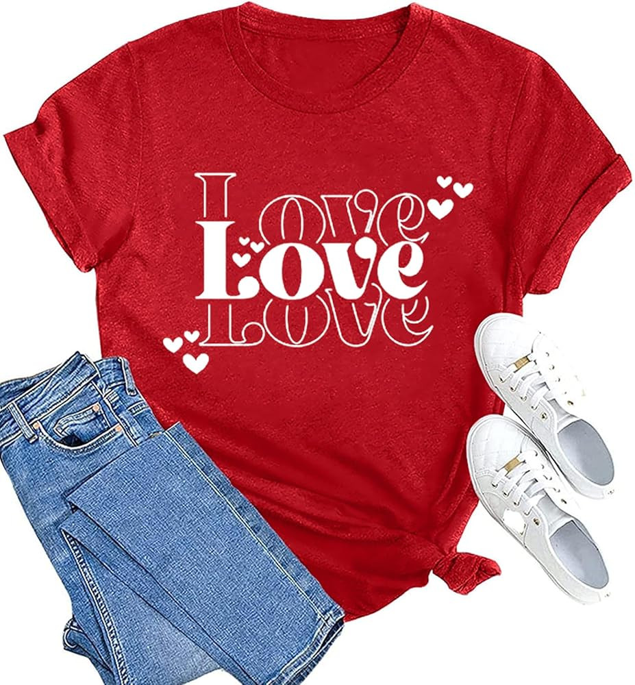 Kindness Shirt for Women Summer Casual Short Sleeve Inspirational Tee Tops | Amazon (US)