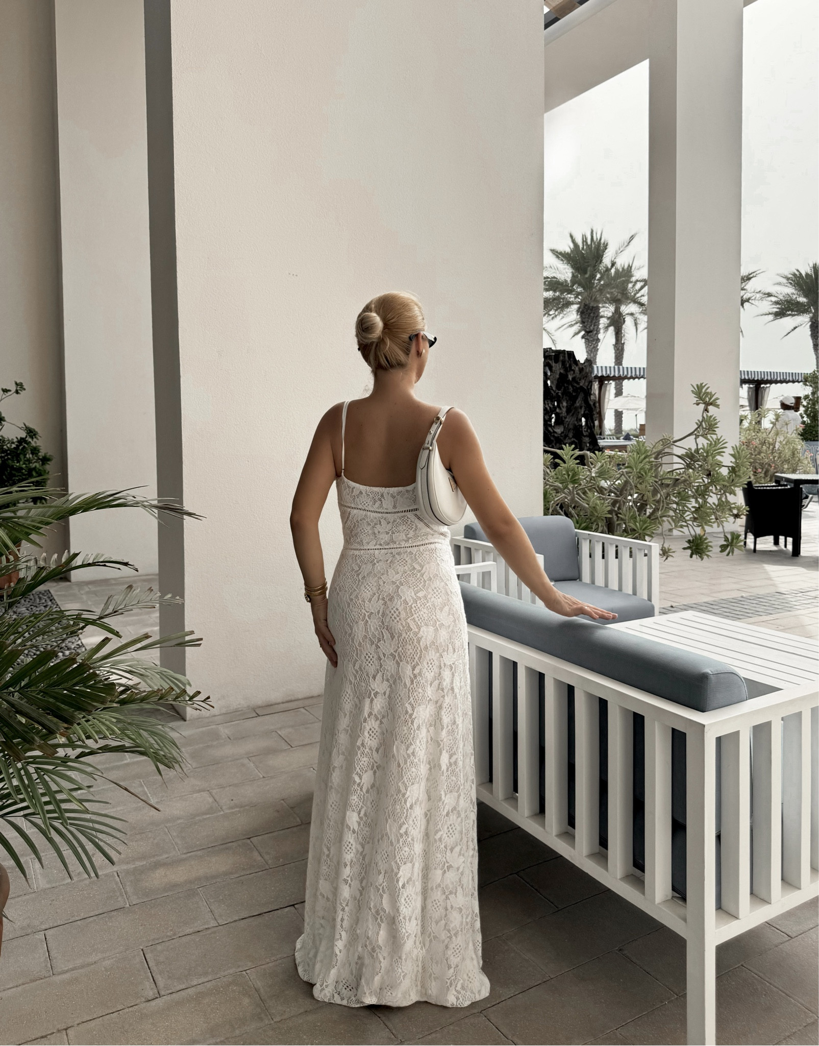when in Abu Dhabi 🤍 Arakii dress, summer fashion, summer style, holiday style, white maxi dress, crochet dress #LTKsummer 

#LTKtravel #LTKuae #LTKstyletip