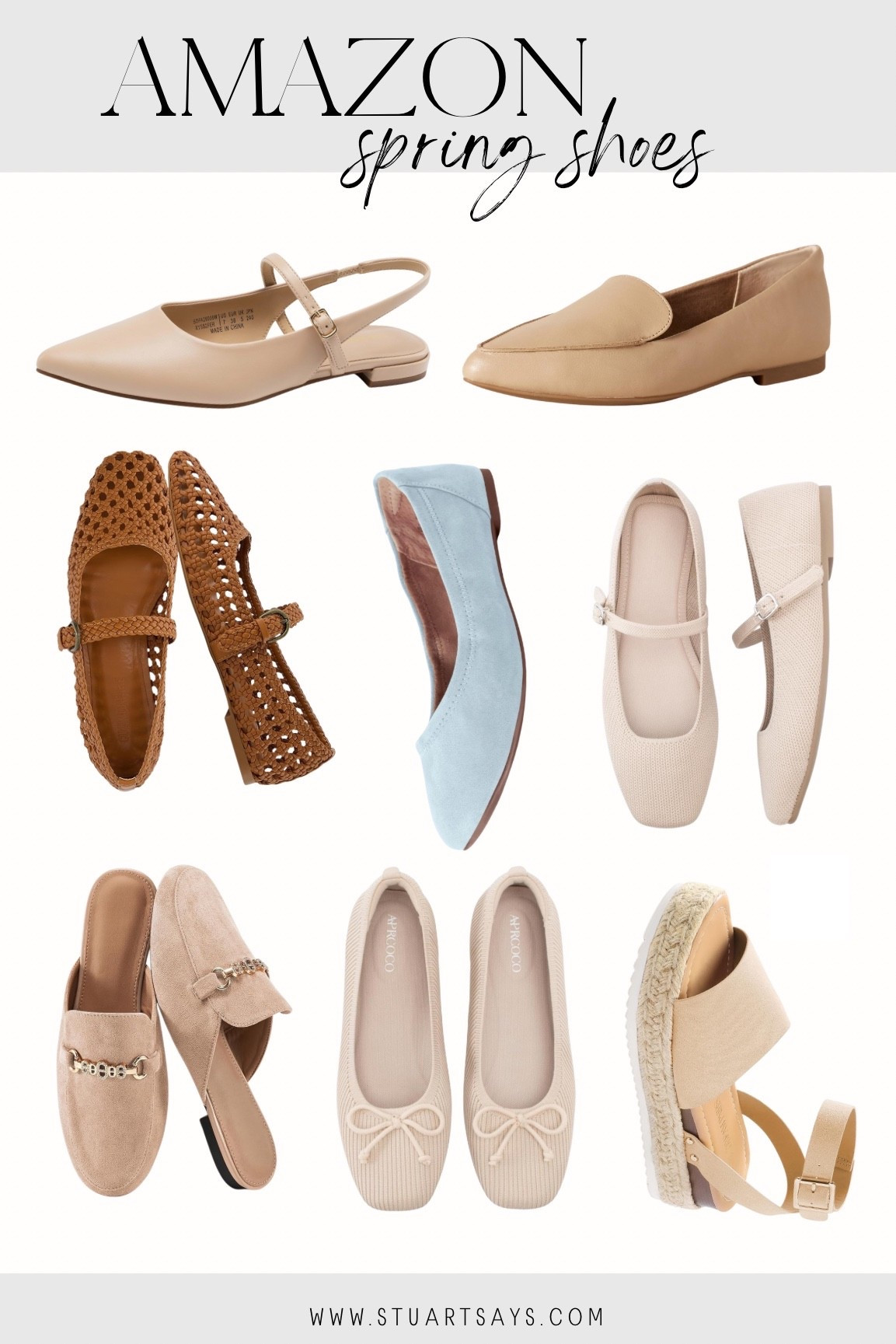 Favorite amazon spring shoes! 

#LTKgrwm #LTKootd