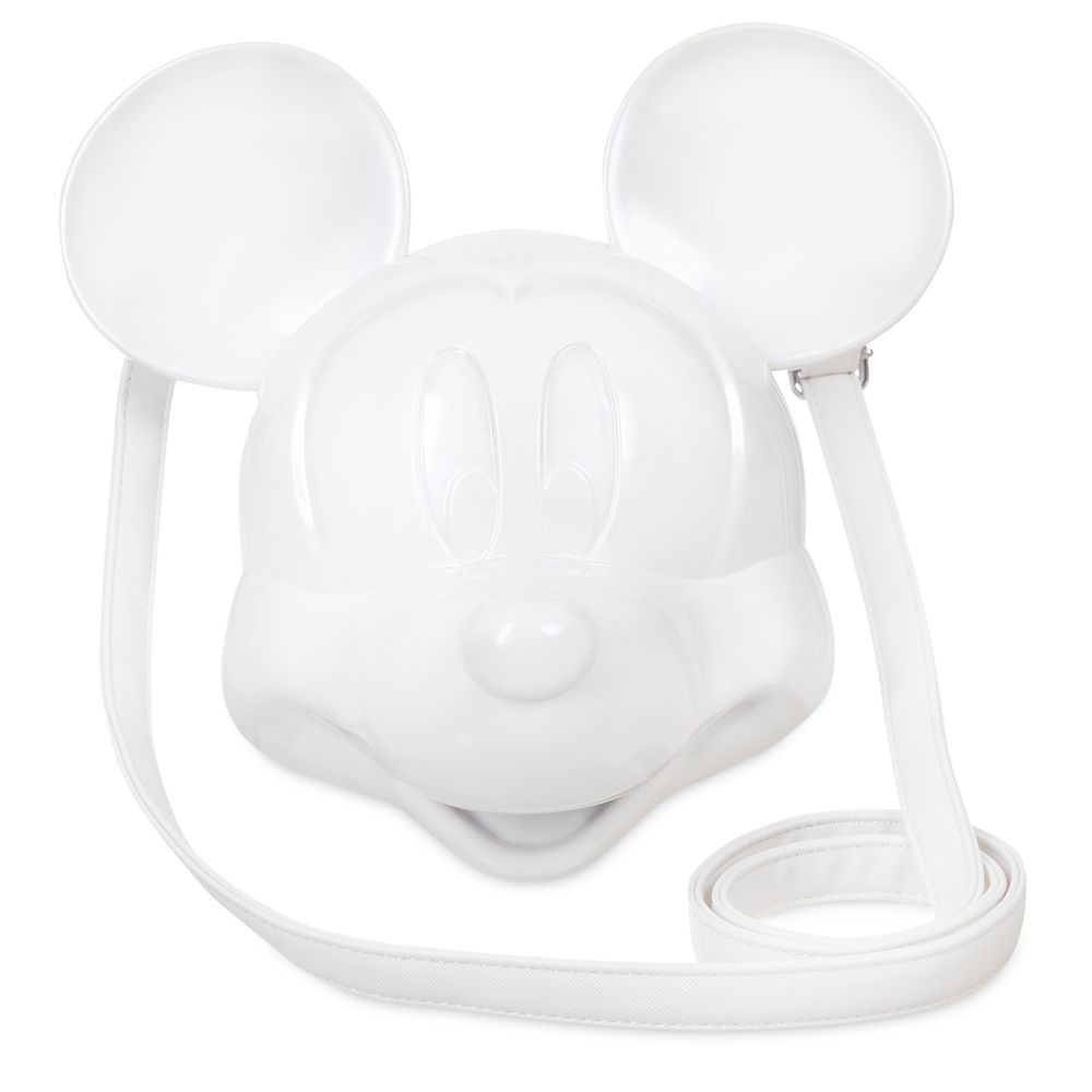 Mickey Mouse Molded Loungefly Bag – White | Disney Store