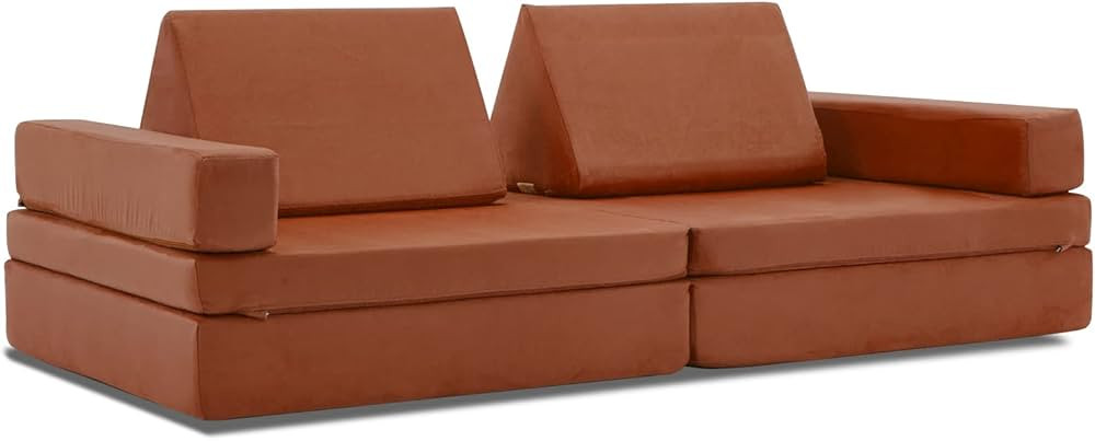 jela Kids Couch 8PCS, Floor Sofa Modular Funiture for Kids Adults, Playhouse Play Set for Toddler... | Amazon (CA)