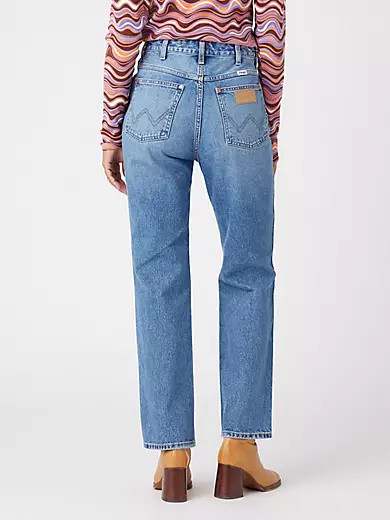 Women's Wrangler® Wild West 603 High Rise Straight Jean in Patty | Wrangler