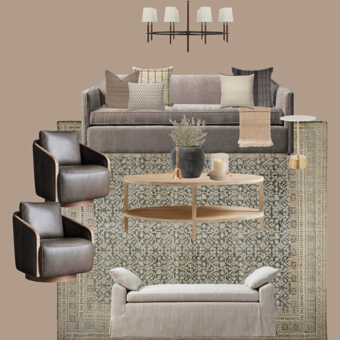 Warm, sophisticated, moody, could also be masculine living room space, sitting room, formal living, mancave… 

New Vision Home edesign 

#newvisionhome #mcgeeandco #arhaus #crateandbarrel #cb2 #westelm #moody

#LTKhome #LTKstyletip #LTKMostLoved