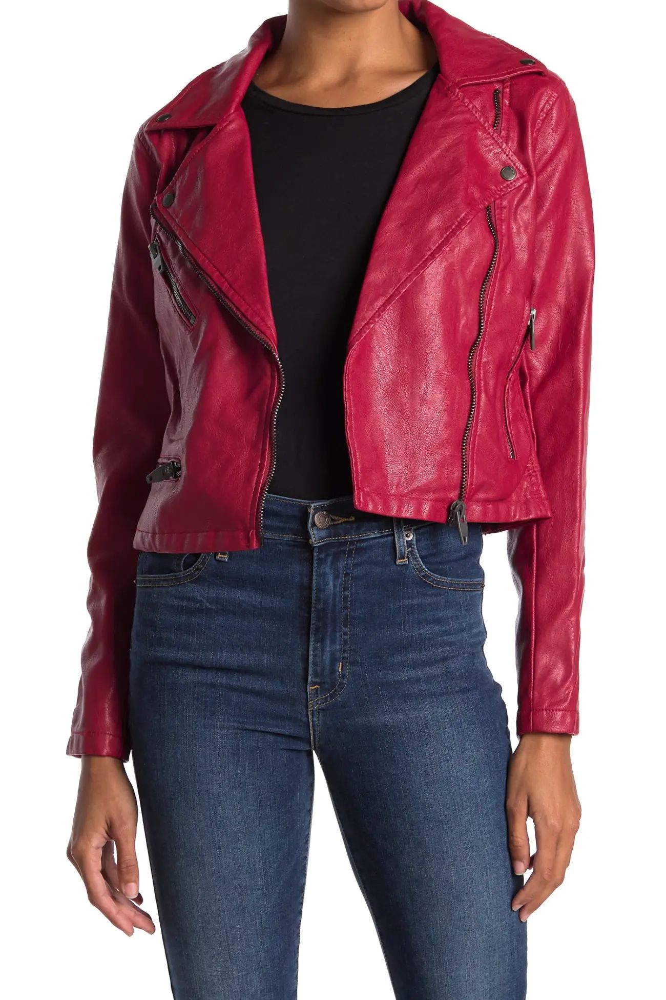 BLANKNYC Denim | Faux Leather Moto Jacket | Nordstrom Rack | Nordstrom Rack