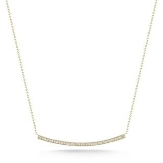 Sylvie Rose Long Bar Necklace | Dana Rebecca Designs