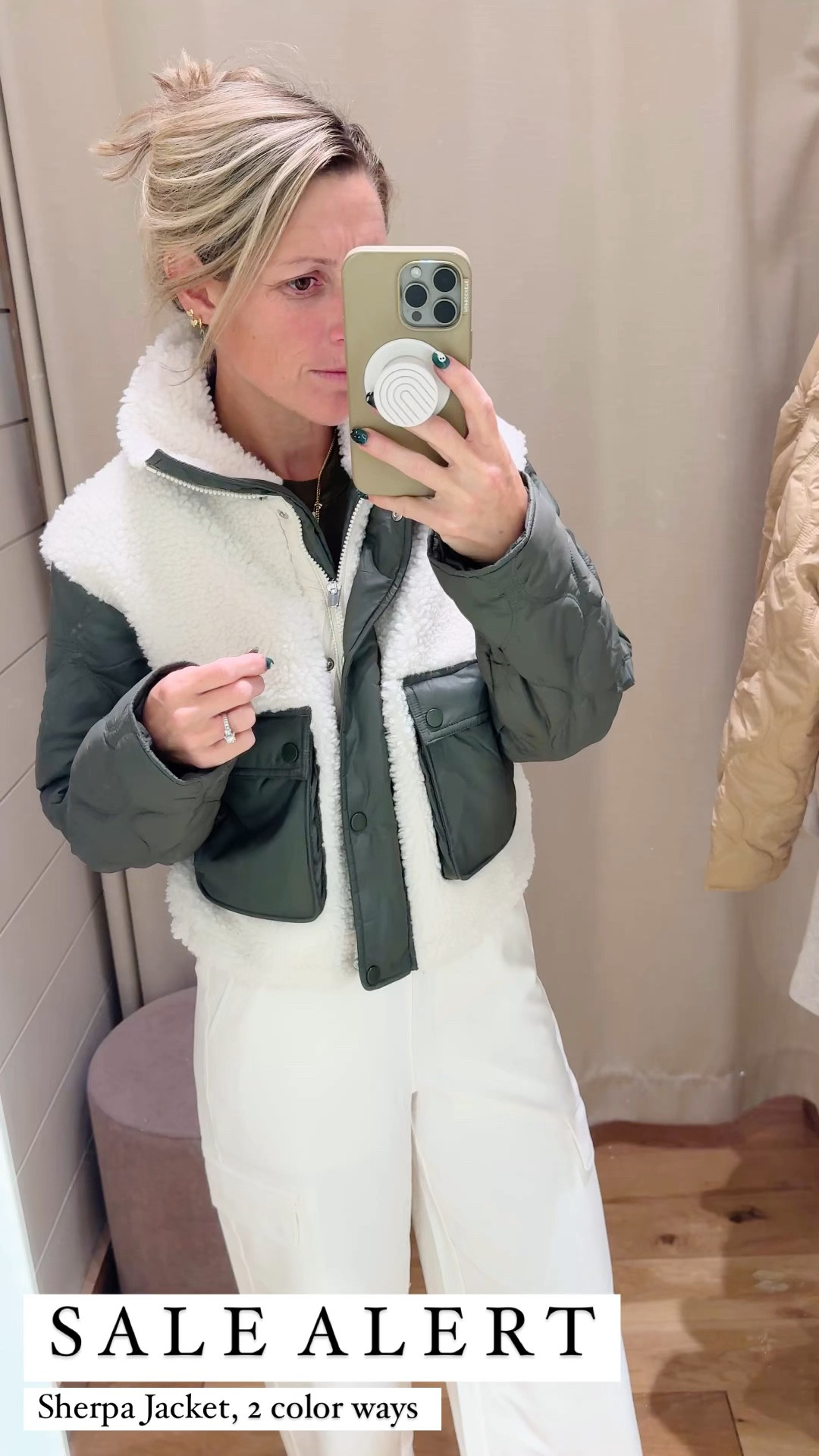 Currently 30% off!   It doesn’t get cozier than this. I’m literally head over heels for this cropped Sherpa jacket.  I love the mixed material detail.

It’s available and two colors. I’m wearing the xxs

#FallJacket #WinterJacket #ActiveJacket #GiftForHer #FallOutfit 

#LTKCyberWeek #LTKWatchNow #LTKSaleAlert