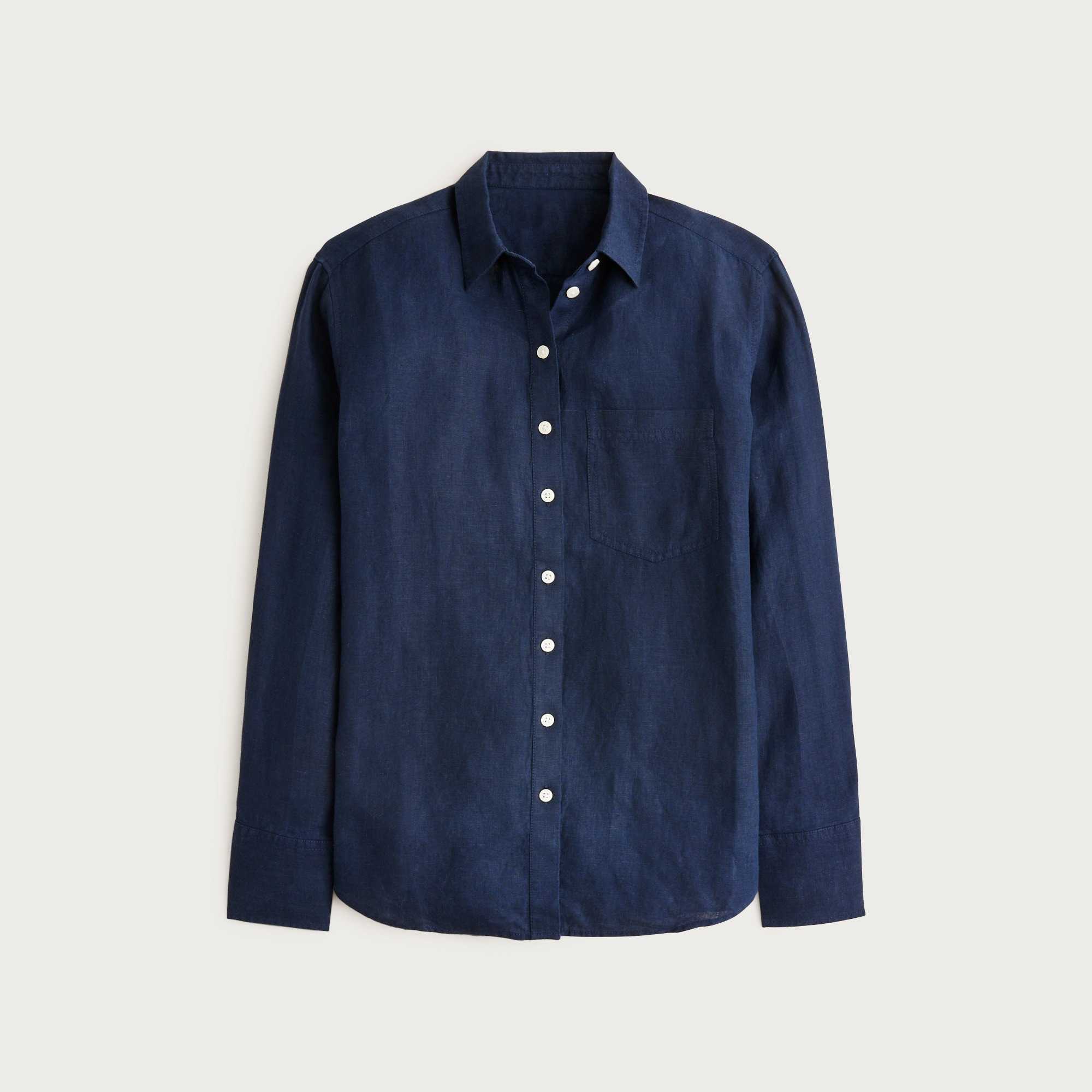 Gar&ccedil;on classic shirt in Baird McNutt Irish linen | J. Crew US