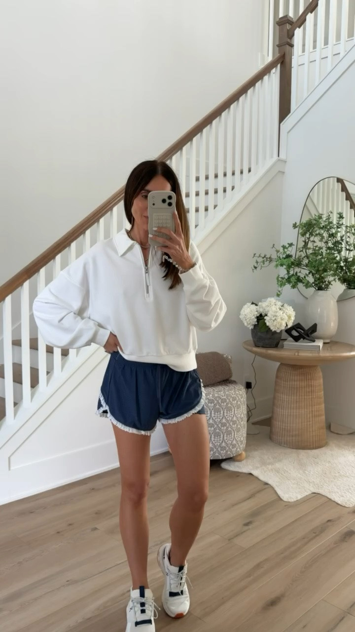 Amaricana inspired activewear from Target.

Memorial Day outfit, 4th of July outfit, sporty chic, athleisure outfit, navy athletic shorts, annabrstyle

#LTKootd #LTKOver40 #LTKActive