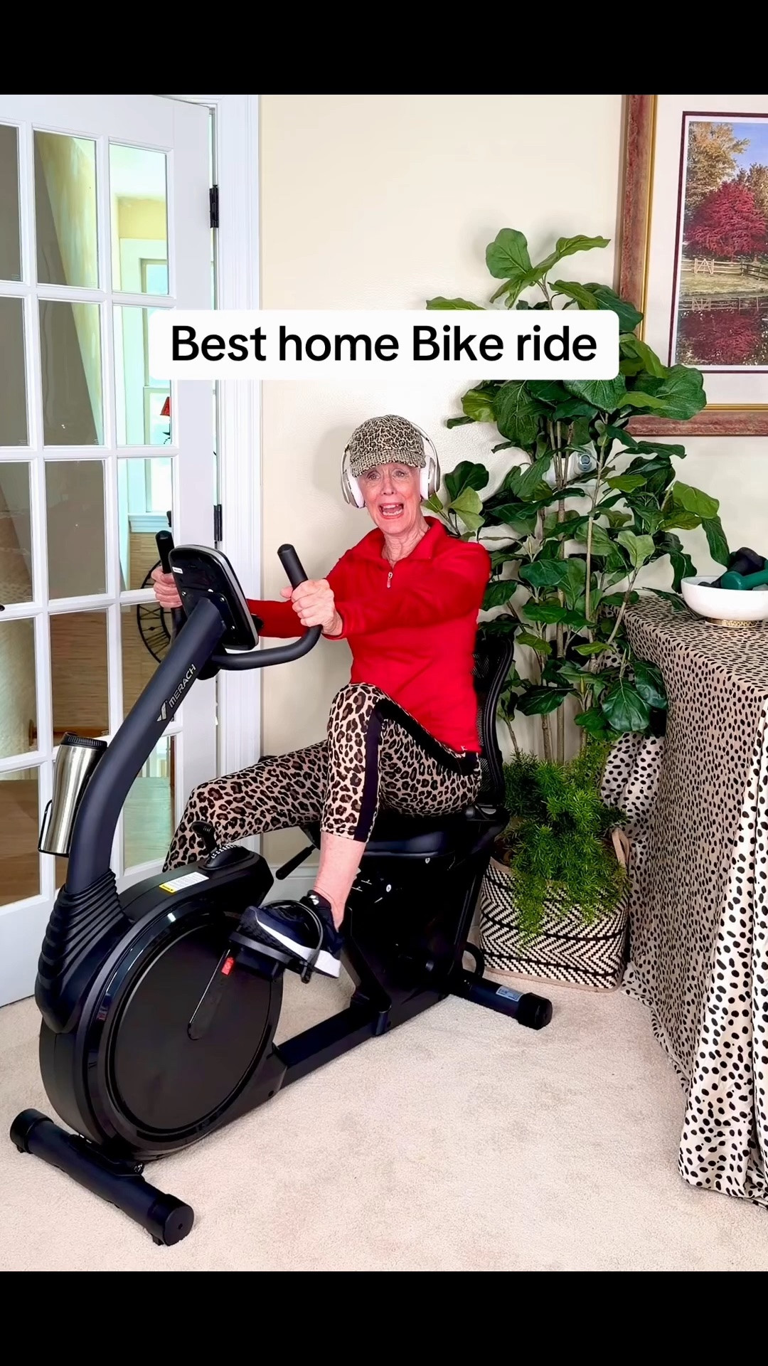 the Best healthy ride for HOME exercise! on a MerachS19pro. I LOVE it!!!! your health benefits will all pay for it! check it out! #fyp #merach #home #gym #recumbentbike  @merachfit