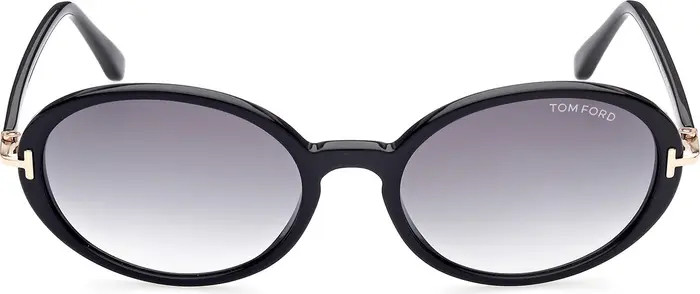 56mm Polarized Round Sunglasses | Nordstrom Rack