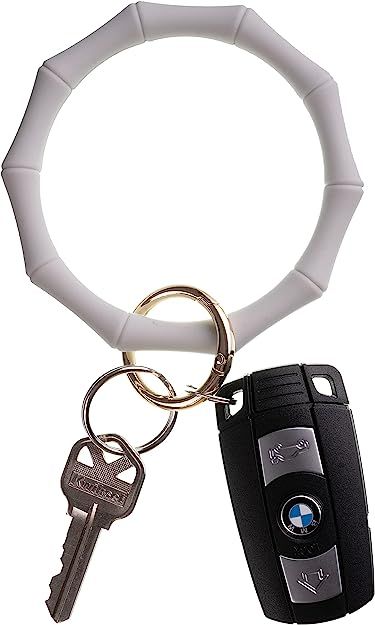 HADLEY MAE DESIGNS Key Ring Bracelet Keychain Wristlet Keychain Bangle Key Ring | Amazon (US)